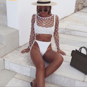 Plt bikini cover up top